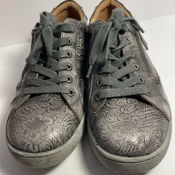 Aztec Women's Charcoal Sneakers - Picture 4 of 6